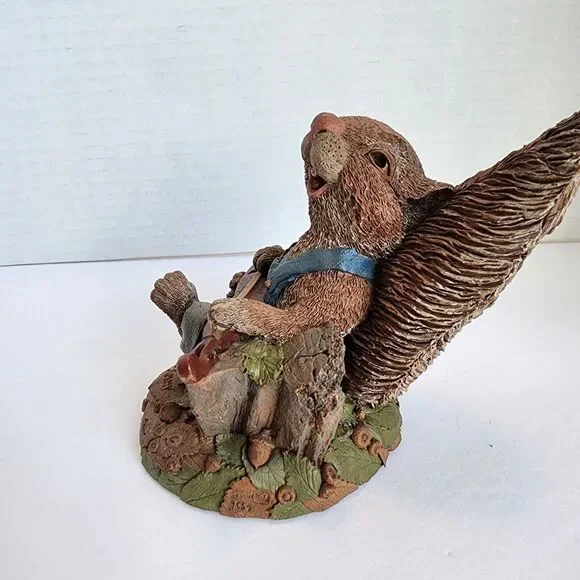 Vtg Tim Wolfe Jimmy Squirel Sculpture 1994 SIGNED Cairn Studio Tom Clark #41